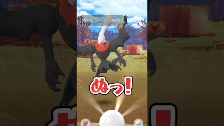 【ダークライ】レイド！ #ポケモンGO #ポケモン #pokémongo #pokémon #ゲーム実況 #games #shorts #おもしろ動画 #スマホ #アプリ #レイドバトル  #ゲーム