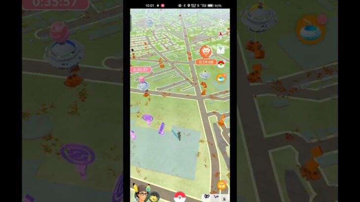 ポケモンGO街が一気にハロウィンに変わる瞬間#shorts