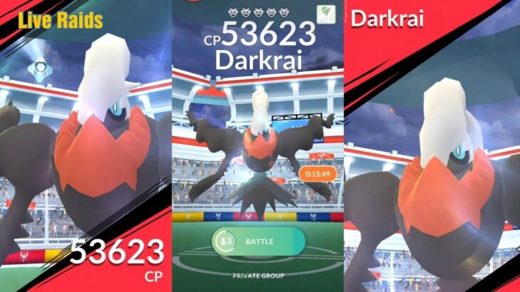 Live Darkrai Raids | Pokemon Go | Yagnik009