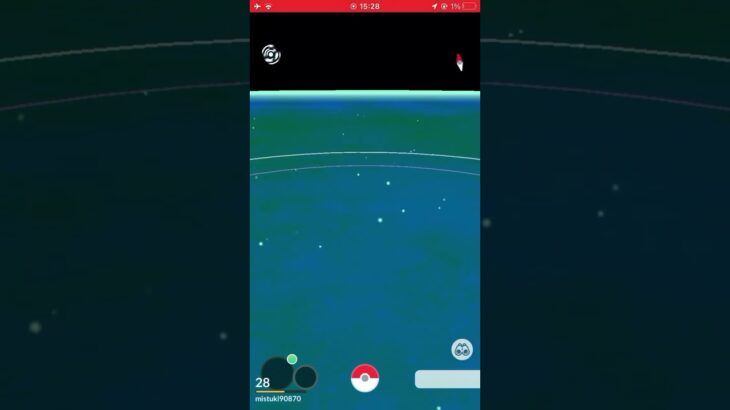 ポケモンgo宇宙に来てみた