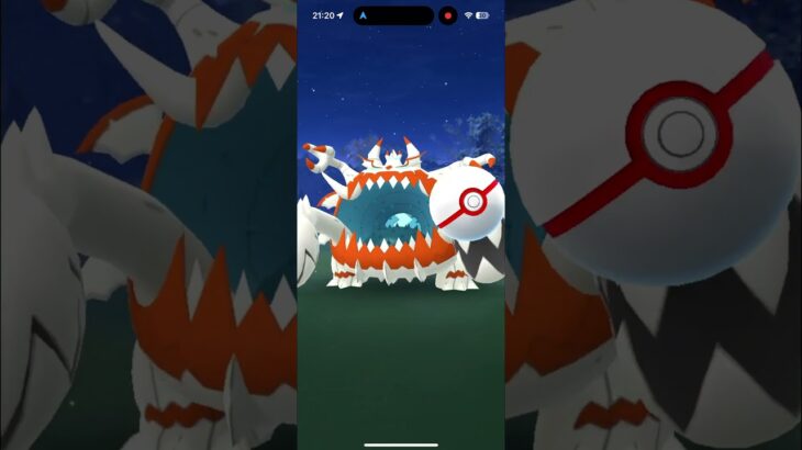 【ポケモンGO】色違いアクジキングがあらわれた！/SHINY Guzzlord appeared！ #shorts