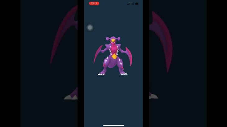 【ポケモンGO】色違いガブリアスをメガ進化#shorts