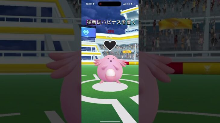 猛者はハピナスを置く#ポケモンgo