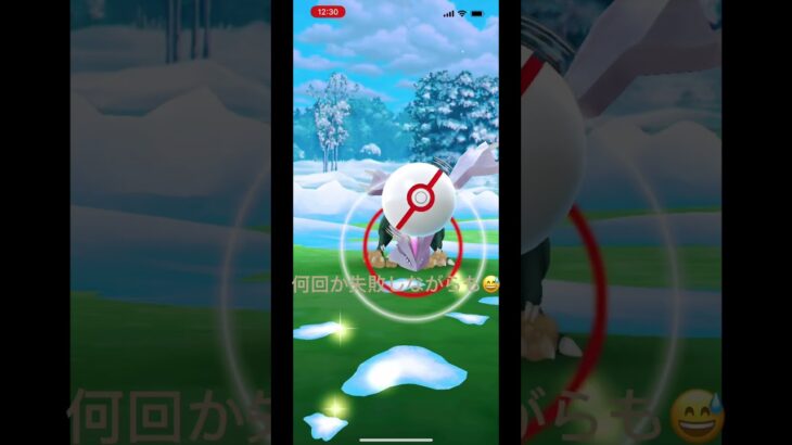 ポケモンGOでキュレムを捕まえてたら… #ポケモンgo色違い #ポケモンgo