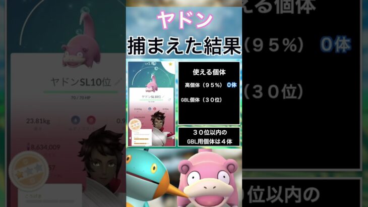 【ポケモンGO】田舎でヤドンのスポットライトアワーをやった結果 #shorts #pokemon #ポケモンgo