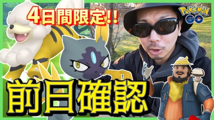 【ポケモンGO】4日間限定ちょまてお！？色違いヒスイニューラに心臓を捧げよ！たぶんおそらくmaybe間違いないマテオ仕様＆「ルートの上で」イベントの前日確認スペシャル！【注意点】