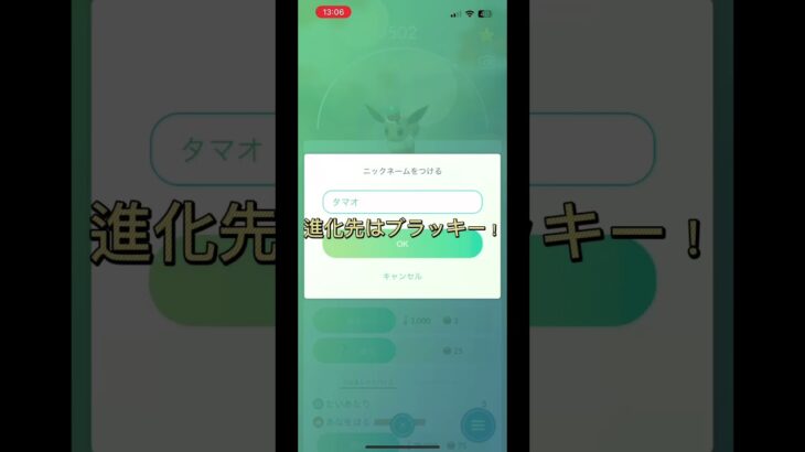 逆MAX個体のイーブイを進化！ #ポケモン #pokemon #ポケモンgo #pokemongo