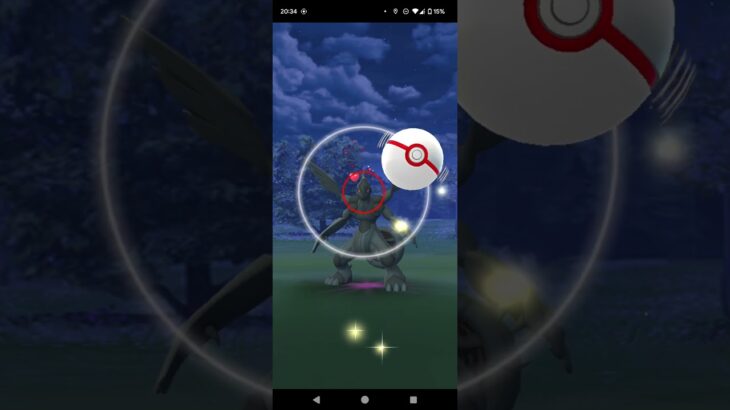 ゼクロム捕まるか…？#ポケモンgo