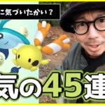 【ポケモンGO】裏設定…これ、やってるな？色違え地域限定「ペラップ＆パチリス＆マスキッパ」！色違いリーシャン＆タマンタを狙っていささか本気の２タマ４５連クイックスペシャル！【打倒ペンプク】