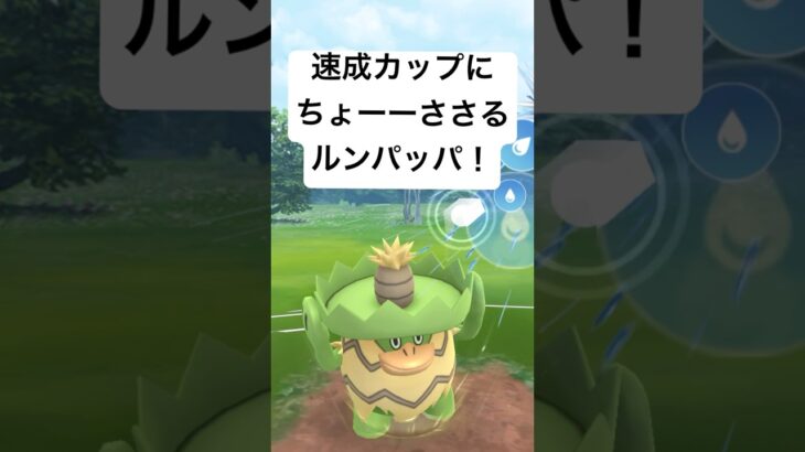 『ポケモンGO』環境にめっちゃ強いルンパッパ【速成カップ】#pokemon #pokemongo #ゲーム #ゲーム実況 #ポケモンgo #ポケモン #ポケットモンスター #short #shorts