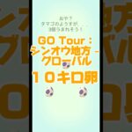 【ポケモンGO】#shorts  ポケモンGO   #pokemon     GO Tour：シンオウ地方 – グローバル　１０キロ卵‼️