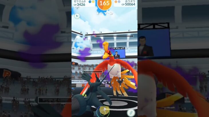 【Pokémon GO】Raid battle/Ho-oh/ポケモンGO/レイドバトル/シャドウホウオウ