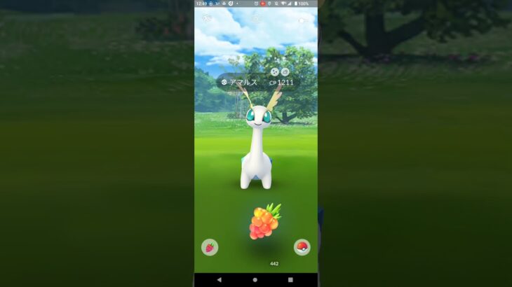 色違いアマルス捕獲【ポケモンGO】