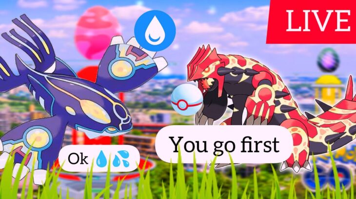 Live Pokemon Go 🔴 Primal Kyogre ✨ Raid Invites ✨