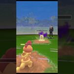 がんばれ！　産まれたてのカルボウ　VS　カイオーガ【ポケモンGO】#shorts　#カイオーガ　#カルボウ