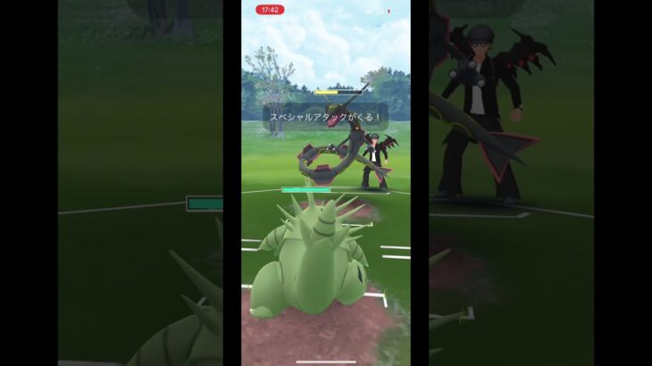 友達と対戦してみました！#ポケモンGO