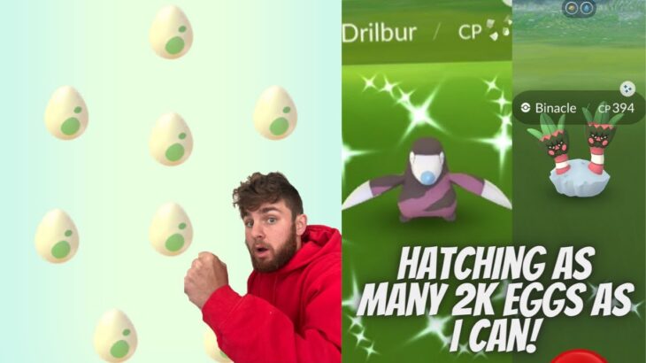 ✨Shiny Drilbur Hunt! Playing The *NEW* Shiny Boosted Egg Event In Pokemon Go!✨