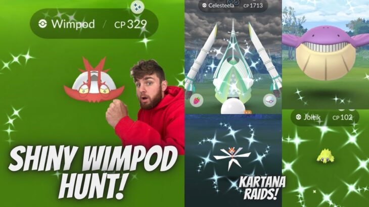 ✨Shiny Wimpod Hunt! Kartana raids, Shiny Wailmer and More in the *NEW* Event In Pokemon Go!✨