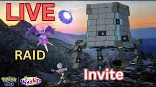 Blacephalon  Live Raid Invite | Stakataka Live Raid |Ultra Space Wonders | Pokemon Go Live🔴