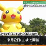 【スマートフォンゲームのリアルイベント『ポケモンGOフェスト』】仙台で30日から始まる　国内外から多くの参加者