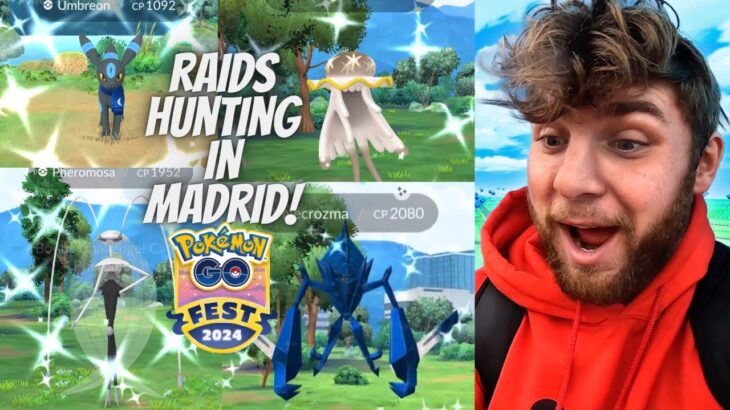 ✨Early Morning Raids At Madrid Go Fest In Pokemon Go!✨ (LIVE!)