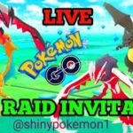 SHINY YVELTAL & MEGA CHARIZARD Y RAID INVITE | Pokemon go live | Shiny Hunt live pokemon go