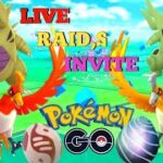 Shiny Ho- Oh  And Mega Tyranitar Raid Invita | Pokemon go live | Shiny Hunt live pokemon go