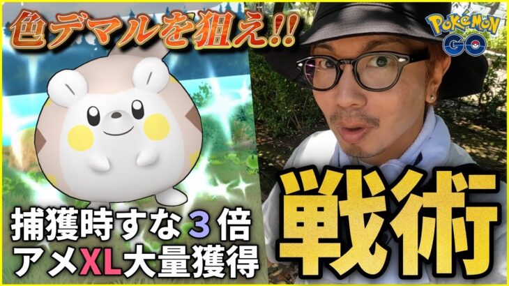 【ポケモンGO】初日にやったんか！？色違いトゲデマルの狙い方！！冒険するほど３倍ガッポガッポなら今しかねぇよな！？【はがねの定め】