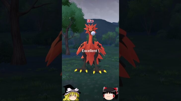 【ポケモンGO】ガラルサンダーは一番Excellentが狙いやすい⁉（ガラル三鳥 チャレンジ94回目)#shorts