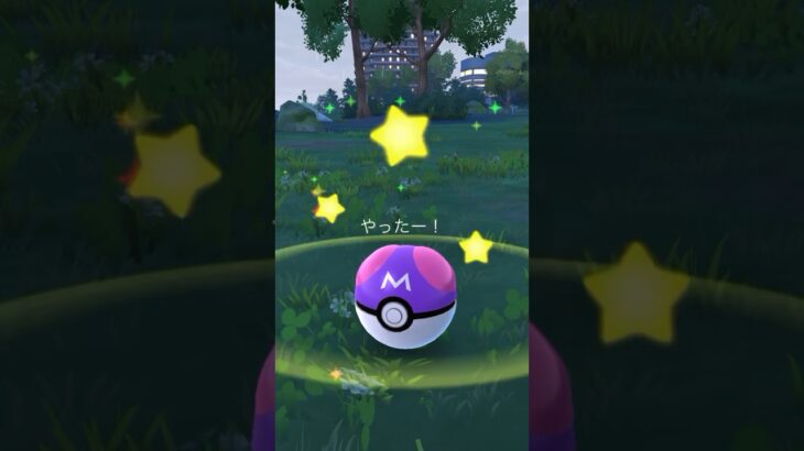 【ポケモンGO】はじめてのガラルサンダー☆マスターボールでゲットタイム動画❣️@arata.channel .japan.Jul2024 #shorts