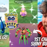 ✨Shiny Hunting at New York Go Fest In Pokemon Go! First Chance At SHINY Ducklett and Buzzwole!✨