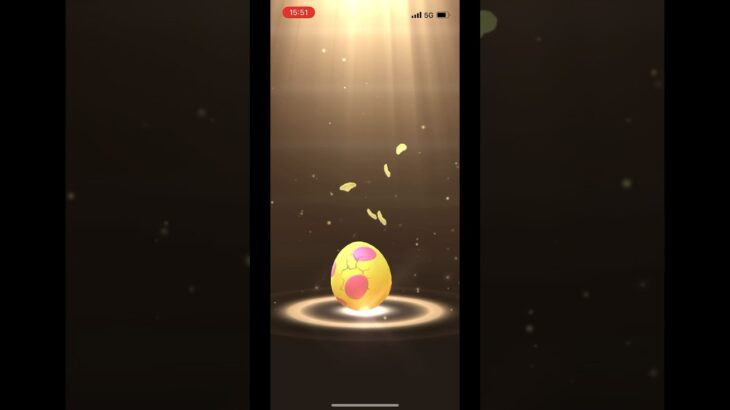 ポケモンgo 7キロたまごガチャ3連 #pokemongo #egg