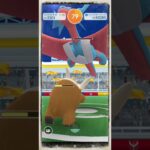 メガボーマンダをソロ討伐成功！　#ポケモンGO　#メガボーマンダ　#shorts