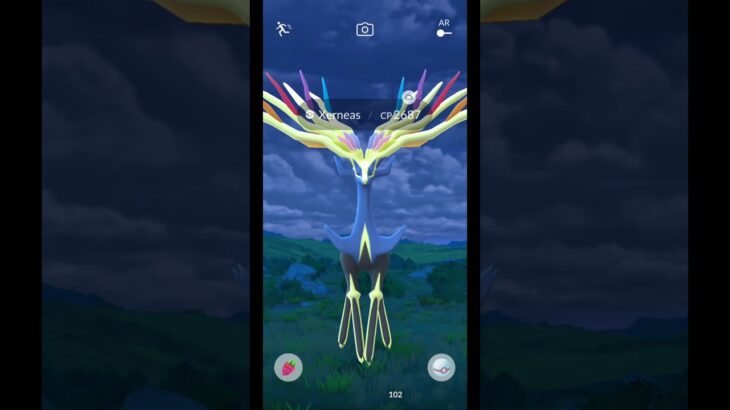 Good iv Xerneas pokemongo #ポケモンgo #pokemongo #pogoraids #xerneasraid #xerneas #raidbattle #pokémon