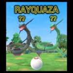 Hunting SHINY RAYQUAZA in Pokémon GO! ポケモンgo #pokemongo #pokemongoshorts #shorts #funny