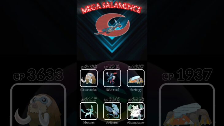 My Mega Salamence counters Pokemongo #pokemogo #pokemon #ポケモンgo #pogoraids #megasalamence #salamence