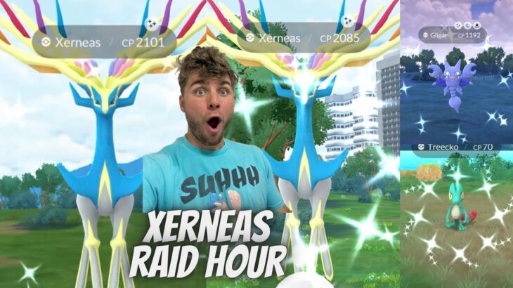 ✨Xerneas Raid Hour In Pokemon Go!✨(LIVE!)