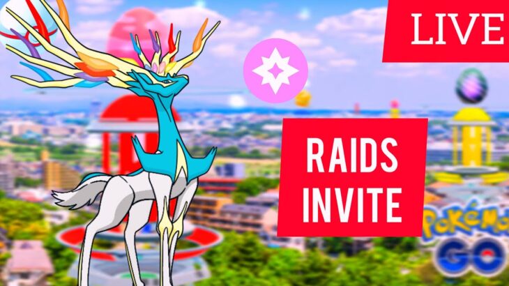 Xerneas Raids Invite ✨ 🔴 Pokemon Go Live