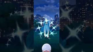 【ポケモンGO】 ザシアン（色違い） 捕獲動画！！