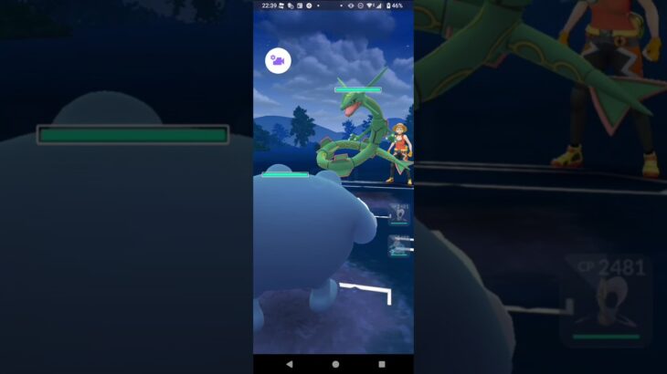 ポケモンGOハイパーリーグ対戦ニョロボン＆クレセリア＆オーダイル