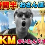 色違いガラル三鳥…おさんぽおこう…私はあと何キロ歩けばいいの…？【ポケモンGO】