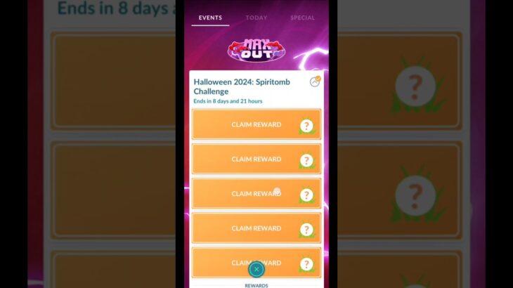 Halloween 2024: Spiritomb challenge Pokemongo #ポケモンgo #pokemon #pokemongo #fieldresearch #pogoraids
