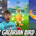 ✨Shiny Galarian Bird Hunt in Pokemon Go!✨ (9 HOUR STREAM!)