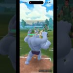 ポケモンgo gbl シールドは残して、後はオーダイルに任せる！交代受け危ねぇ〜、。