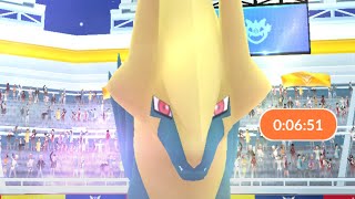 メガライボルトに1人で挑んでみた​⁠ 【ポケモンGO】