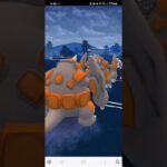 ポケモンGO 通常マスターリーグ Lカイリュー、ドサイドン、アシレーヌ(今回は傍観者)