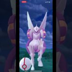 #ポケモンgo  オリジンパルキアゲットできたけど専用技、高個体、色違いこい！