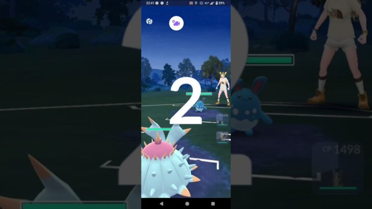 ポケモンGOスーパーカップ対戦ドヒドイデ＆モルペコ＆ヨルノズク全4戦①