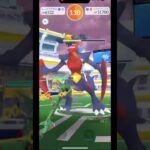 【ポケモンGO】天候ブーストなしでメガガブリアスをメガレックウザのみでソロ討伐！！ #ポケモンgo #shorts #pokemongo