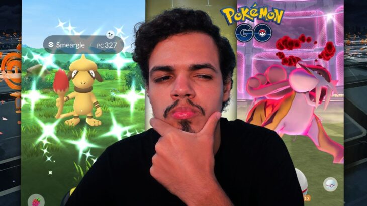 FAZENDO REIDE RAIKOU SHINY DYNAMAX, CAÇANDO SMEARGLE SHINY E AVES DE GALAR ✨ – POKÉMON GO